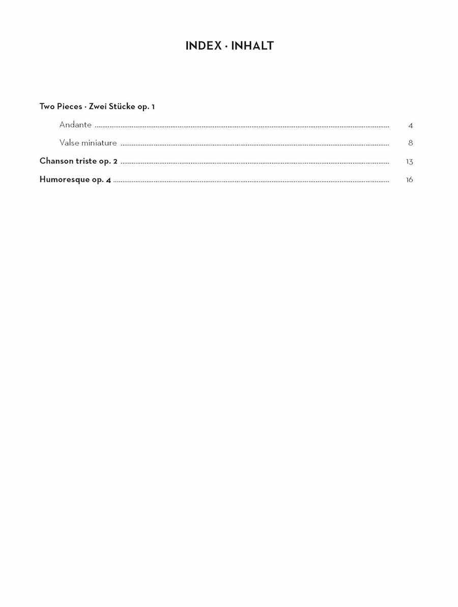Selected Works Op. 1, 2, 4 - sample page 2