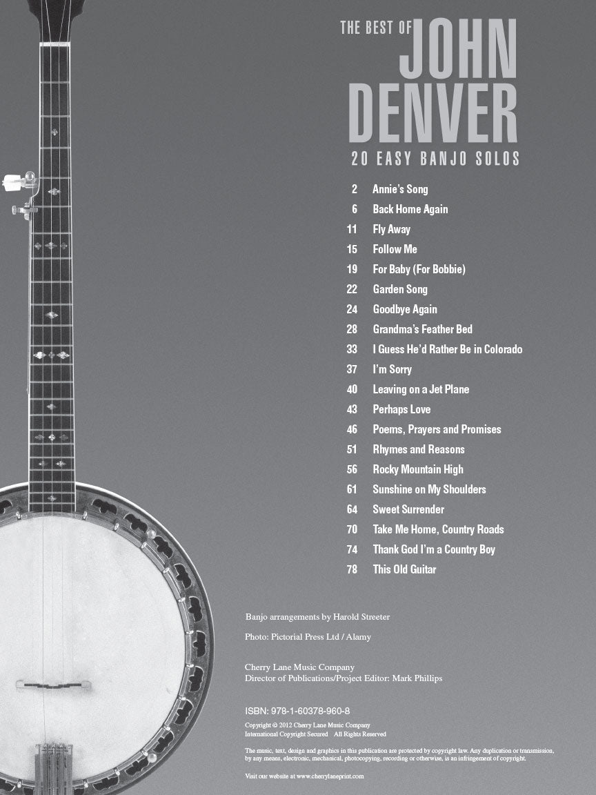 The Best of John Denver - sample page 2