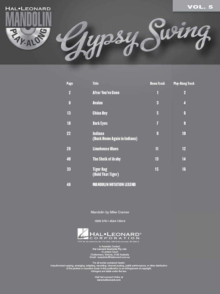 Gypsy Swing - sample page 2