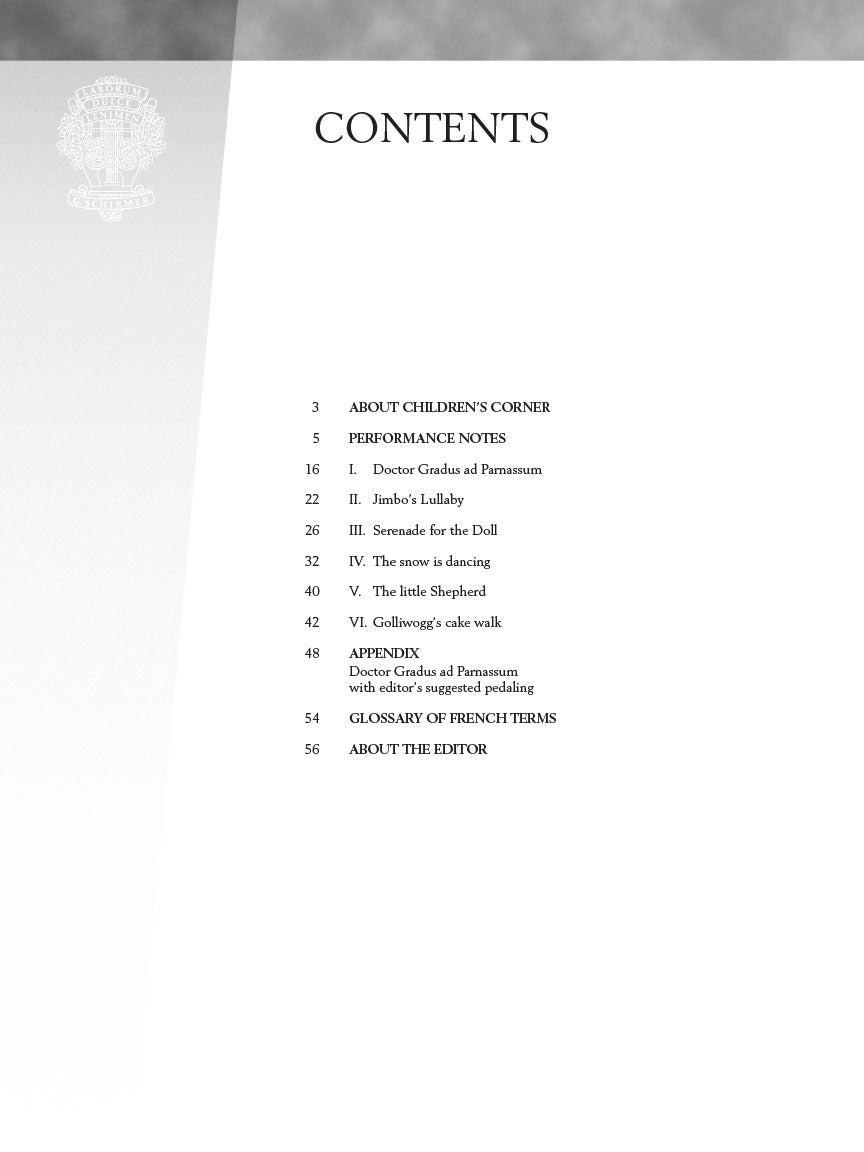 Debussy – Children's Corner - sample page 2