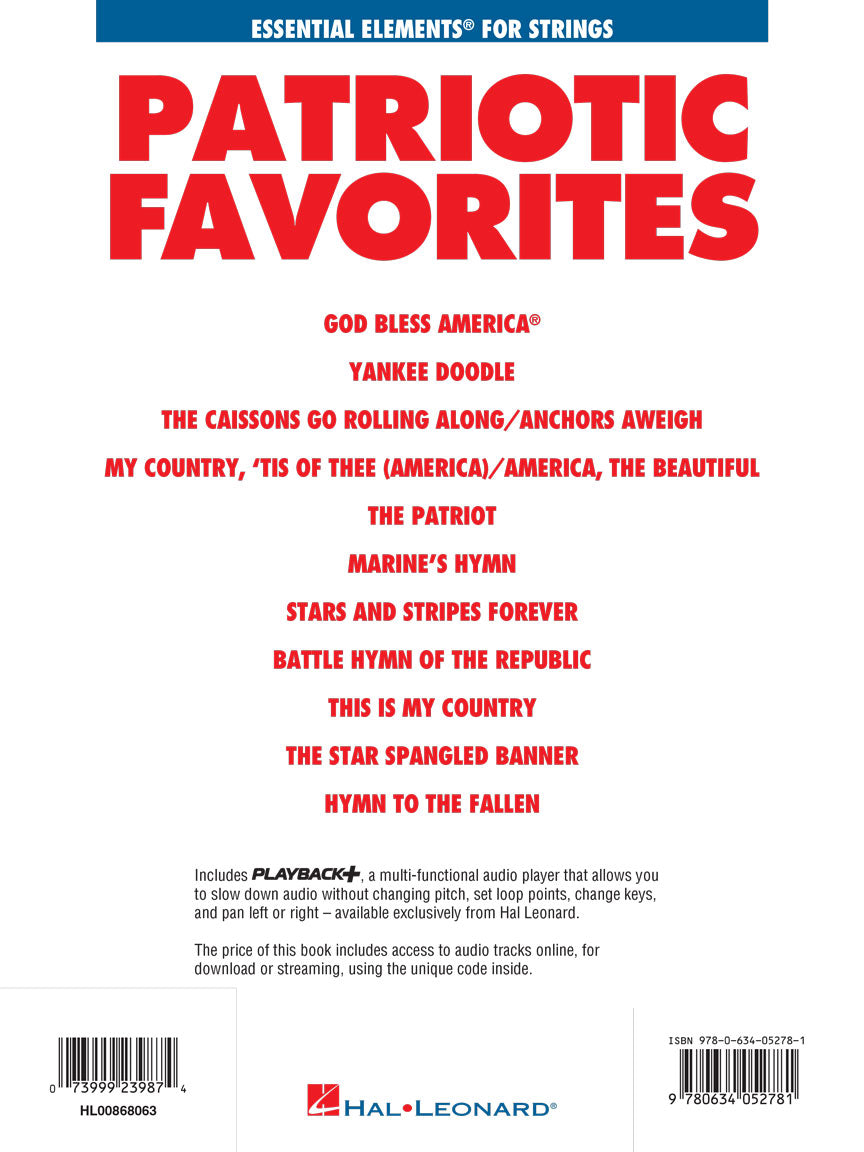 Patriotic Favorites for Strings - sample page 5