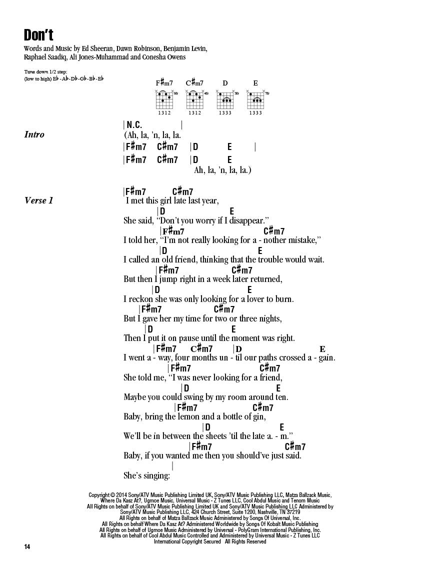 Ed Sheeran – Strum & Sing Guitar - sample page 3
