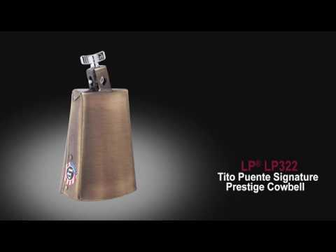 LP Bronze Tit Puente Signature Cowbell 7-1/2in 1/2in Mount - LP Promo Video