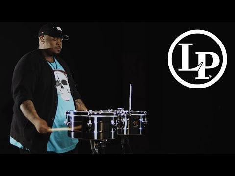 LP LP257-S 14“ and 15” Tito Puente Timbales - Stainless Steel - LP Promo Video