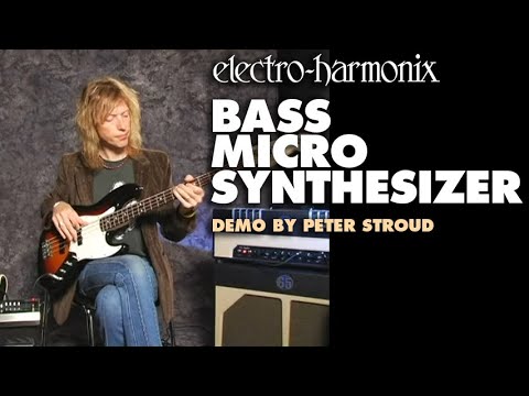 Bass Microsynth Analog Bass Synthesizer Pedal - Demo video
