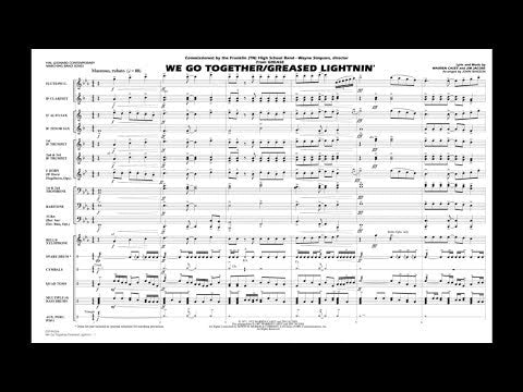 We Go Together/Greased Lightnin' - ScorePlay