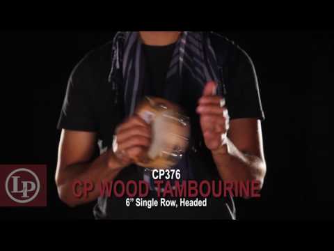 CP by LP CP376 6“ Handheld Single Row Headed Tambourine - Steel Jingles - LP Promo Video