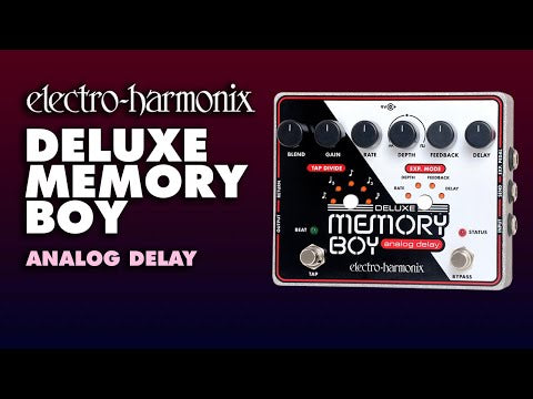 Deluxe Memory Boy Tap Temp Analog Delay - Demo video