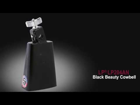 LP LP204AN Black Beauty Cowbell with 1/2“ Mount - LP Promo Video