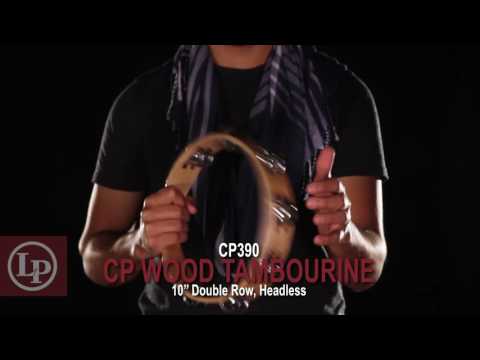 CP by LP CP390 10“ Handheld Double Row Tambourine - Steel Jingles - LP Promo Video