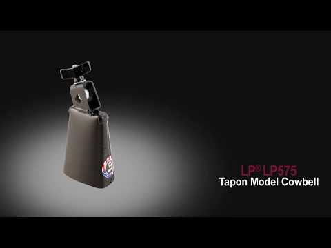 LP Black Tapon Cowbell 4in 3/8in Mount - LP Promo Video