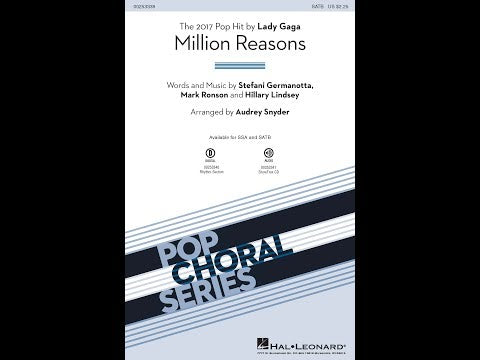 Million Reasons - ScorePlay