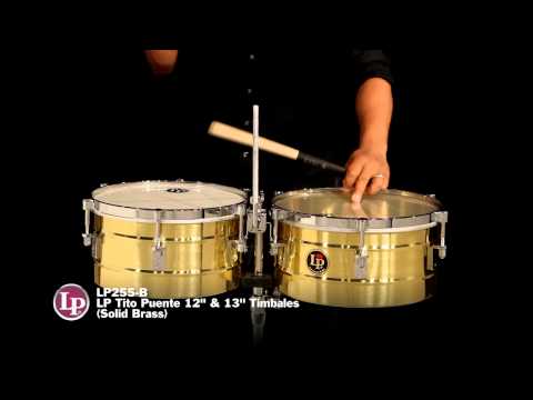 LP LP255-BZ 12“ and 13” Tito Puente Timbales - Bronze - LP Promo Video