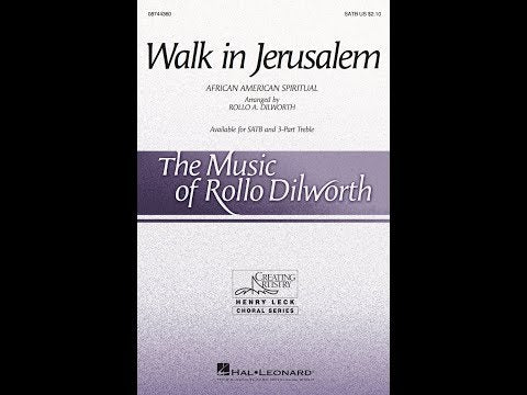 Walk in Jerusalem - ScorePlay