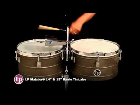 Matador M258 14“ and 15” Barrio Timbales - Antique Finish - LP Promo Video