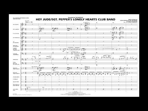 Hey Jude/Sgt. Pepper's Lonely Hearts Club Band - ScorePlay