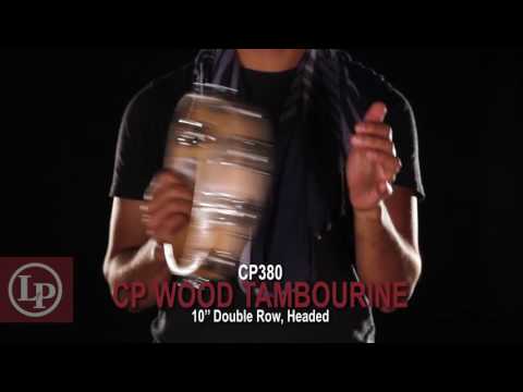CP by LP CP380 10“ Handheld Double Row Headed Tambourine - Steel Jingles - LP Promo Video