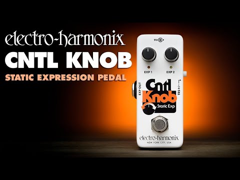 Cntl Knob Dual Static Expression Pedal - Demo video