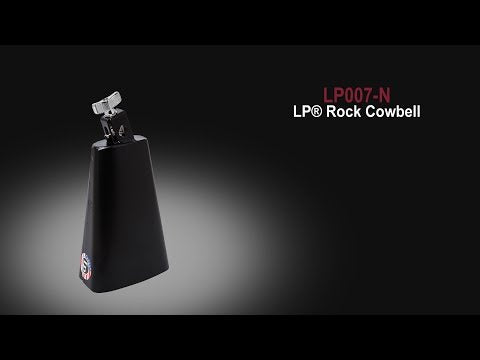 LP Black Rock Cowbell 8in 1/2in Mount - LP Promo Video