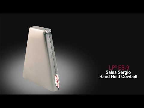 LP ES-9 Salsa Sergio Hand Held Cowbell - LP Promo Video