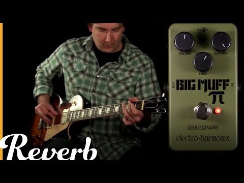 Green Russian Big Muff Fuzz - Demo video