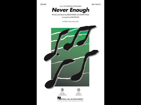Never Enough - ScorePlay