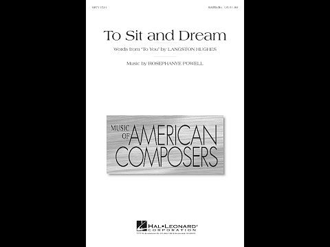 To Sit and Dream - ScorePlay