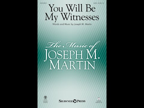 You Will Be My Witnesses - ScorePlay