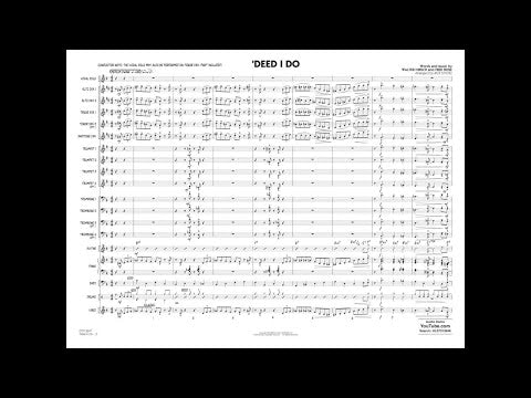 'Deed I Do - ScorePlay