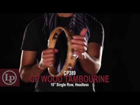 CP by LP CP389 10“ Handheld Single Row Tambourine - Steel Jingles - LP Promo Video