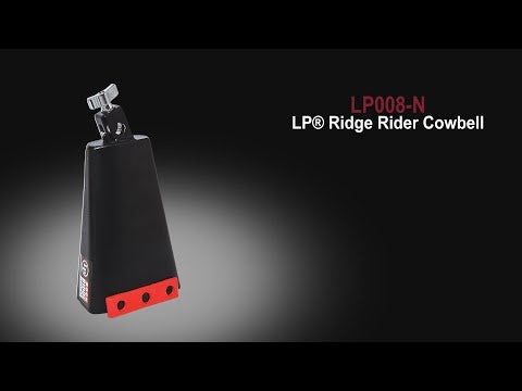 LP Black Ridge Rider Cowbell 8in 1/2in Mount - LP Promo Video