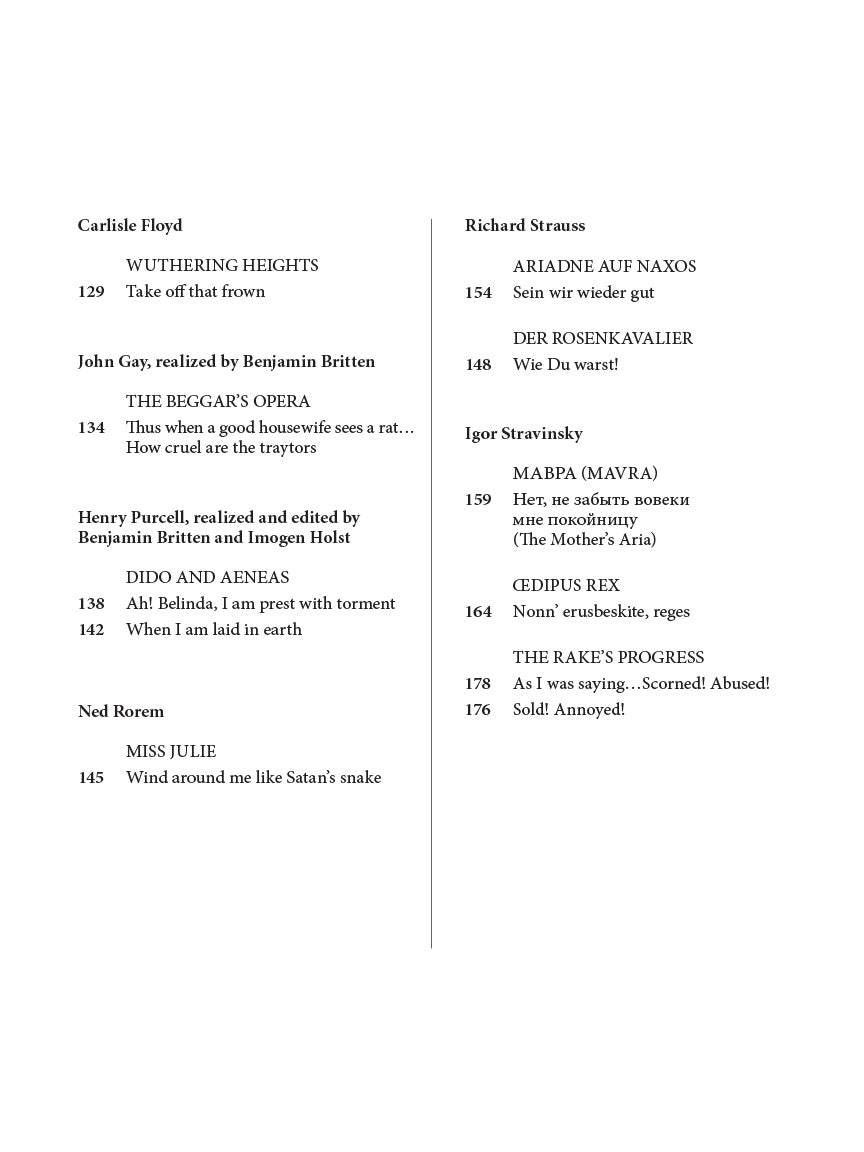 Boosey & Hawkes Opera Anthology – Mezzo-Soprano - sample page 4