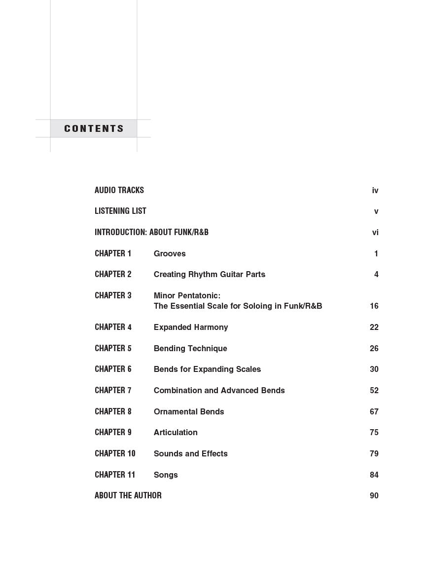 Funk/R&B Guitar - sample page 2