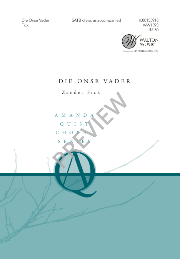 Die Onse Vader - sample page 1