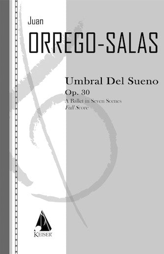 Umbral Del Sueno, Op. 30