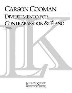 Divertimento for Contrabassoon and Piano