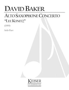Alto Saxophone Concerto