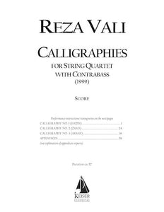 Calligraphies