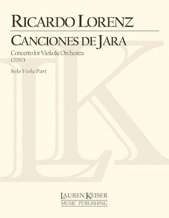 Canciones de Jara: Concerto for Viola and Orchestra