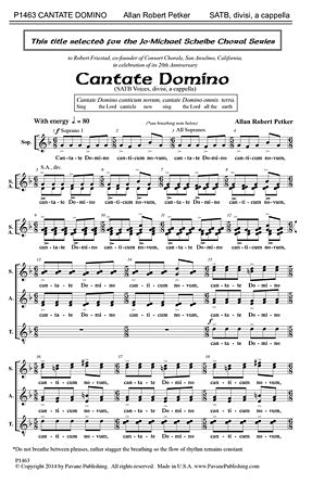 Cantate Domino
