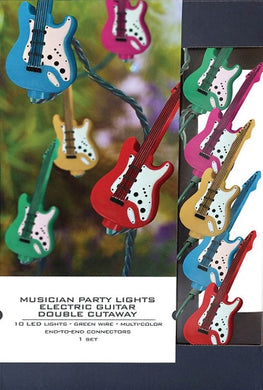 Musician Party Lights - Electric Guitar Double-Cutaway Edition