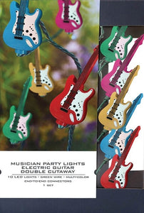 Musician Party Lights - Electric Guitar Double-Cutaway Edition