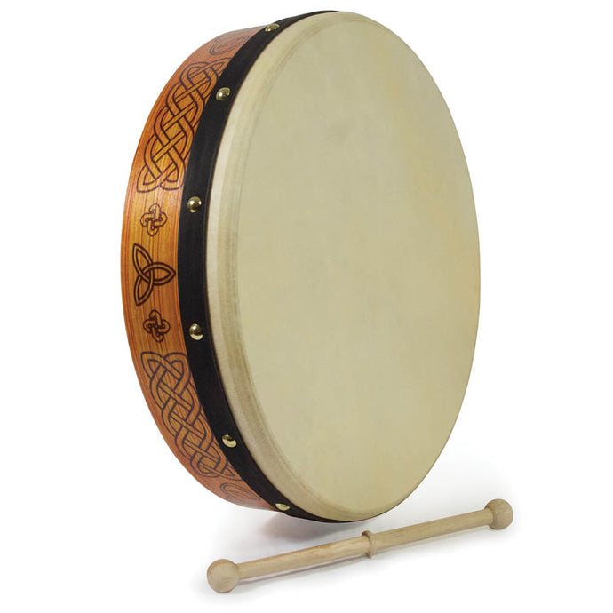 15 inch. Celtic Burn Plain Bodhran