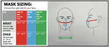 Load image into Gallery viewer, Singer&#39;s Mask Youth Size with Elastic Ear Loops