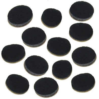 Hk Pack, Self-adhesive Black Foam Dots, 1 Diameter, 13 Pcs