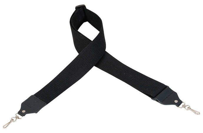 Cotton Banjo Strap - Black