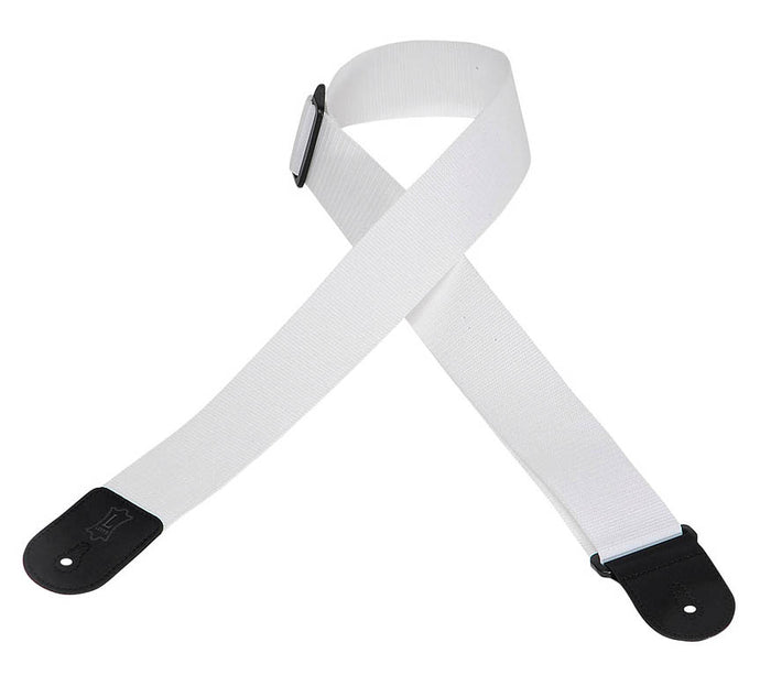 Polypropylene Guitar Strap - White