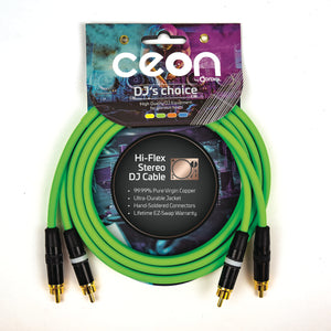 Premium DJ Dual/Mono (Black Light) Cable