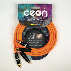 Premium DJ Dual/Mono (Black Light) Cable