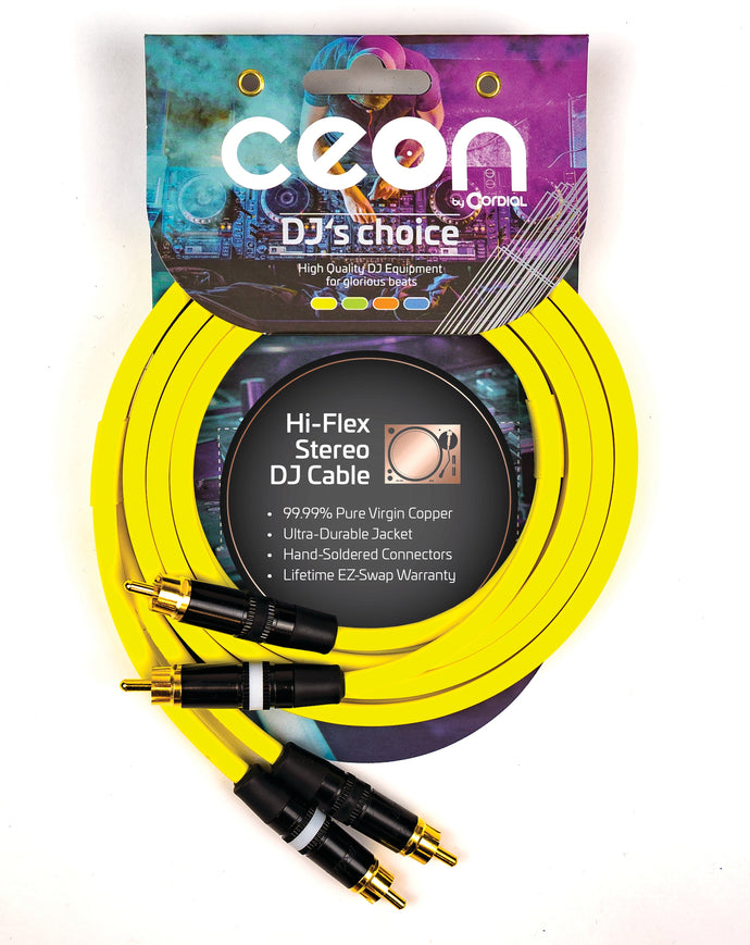 Premium DJ Dual/Mono (Black Light) Cable